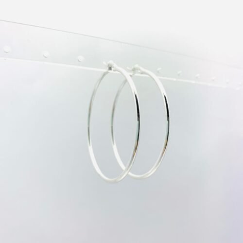 Silver Hoop (2Inch)
