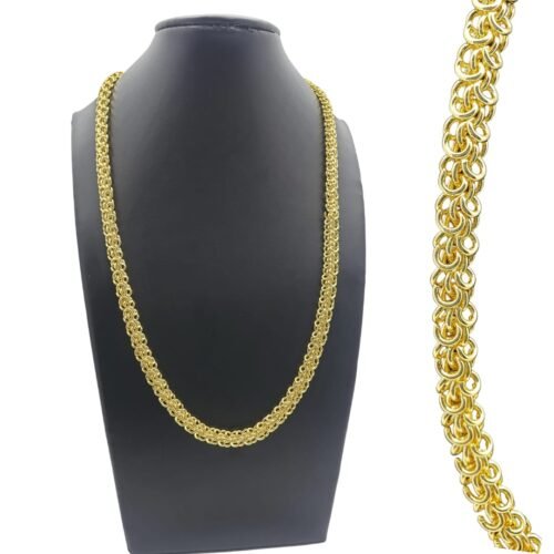 Rolled Spanish Link Flat Chain