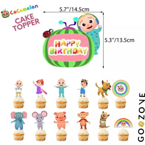 Coco Melon Cake Toppers