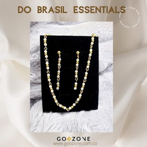 White and Gold Pearl Set