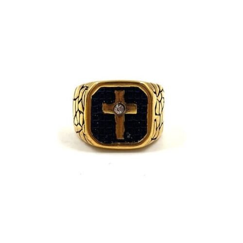 Cross Pattern Ring