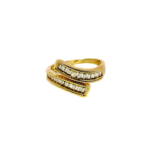 CZ Split Design Ring