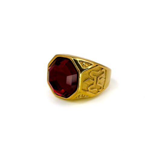 Ruby Crystal Ring