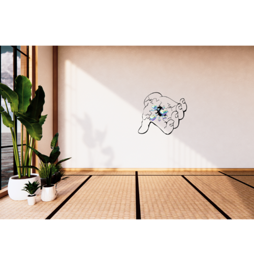 Sharing Love Wall and Window Vinyl Stickers
