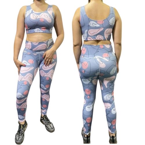 Pink Abstract Outfit