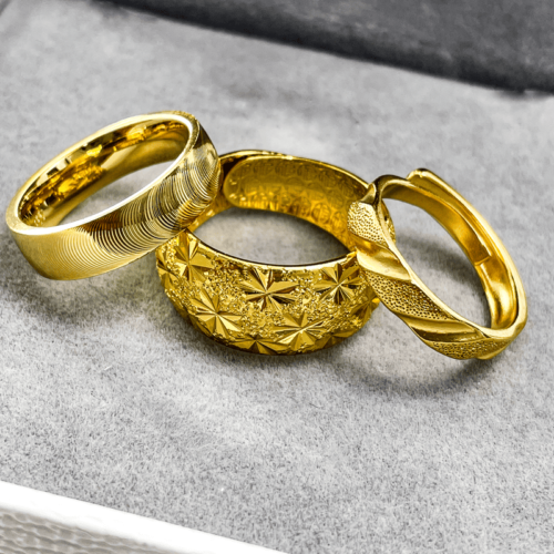 Plain Gold Rings