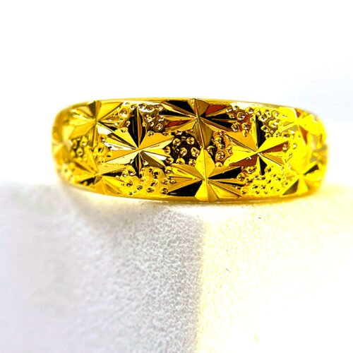 Starburst Gold Toned Ring