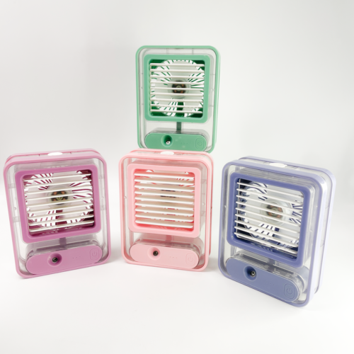 Transparent Spray Light Fan