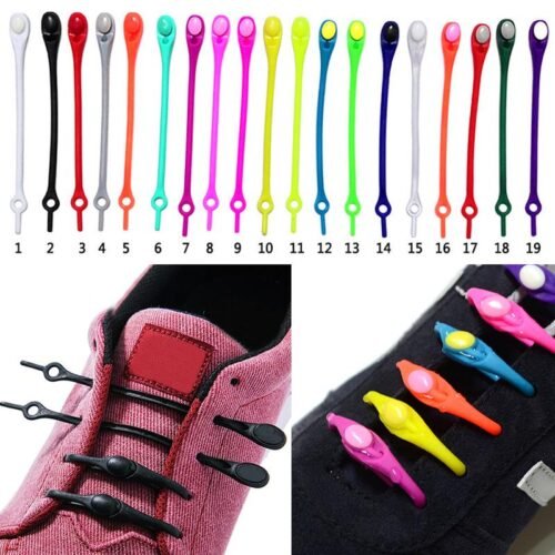 Silicone No-Tie Shoelaces